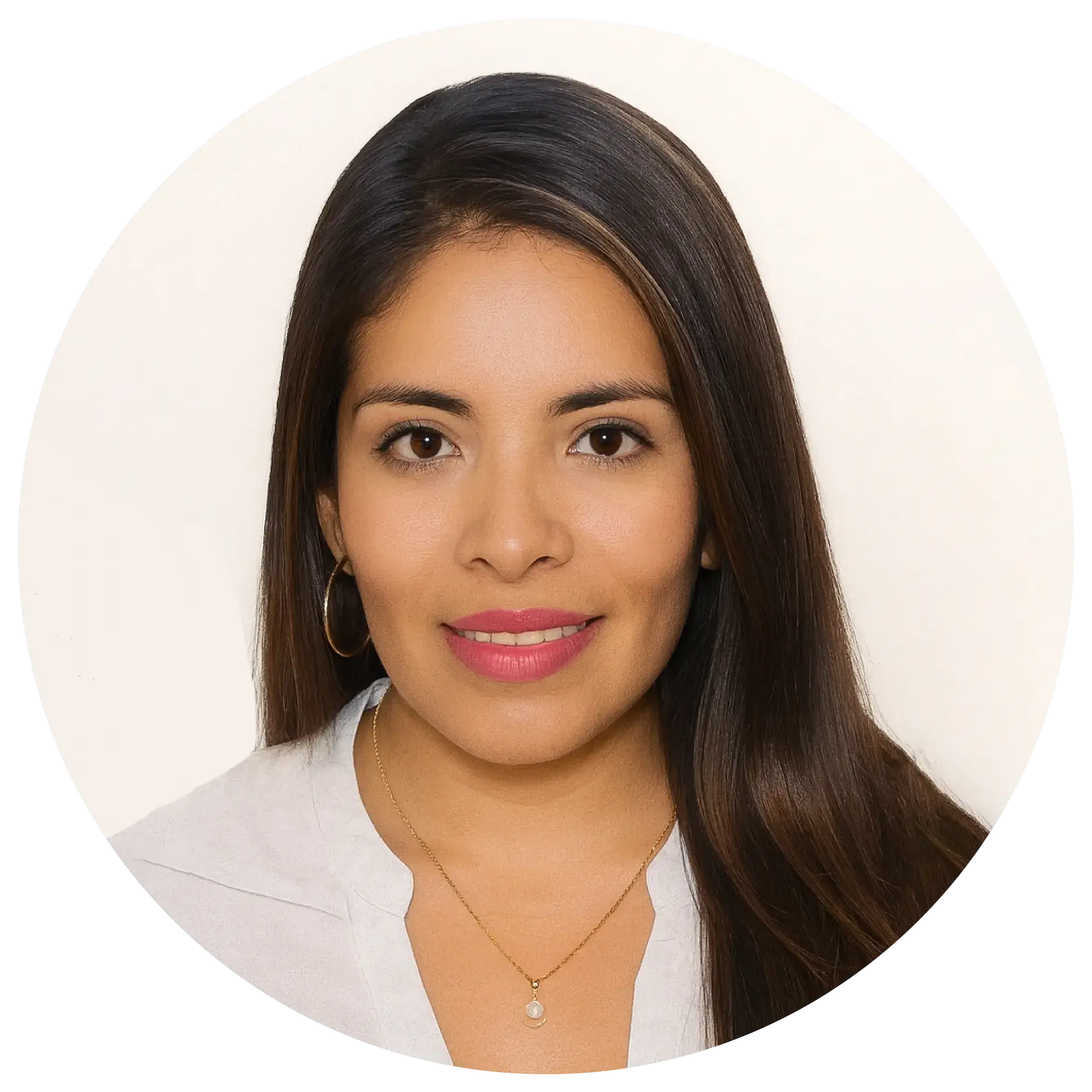 Fotografía de Odette Lopez Cumpa, Secretaria Arbitral